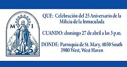 La Milicia de la Inmaculada celebra 25 a�os en estado de Utah
