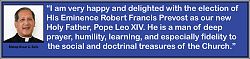 Statement by the Most Rev. Oscar A. Solis, Bishop of Salt Lake City, on Pope Leo XIV