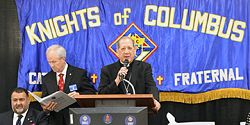 Knights of Columbus hold awards banquet