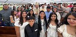 Bishop Solis Confers Confirmations in the Missions