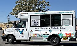 St. Marguerite Catholic School Celebrates New Student Transportation Van