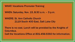 Diocese to foster vocations through upcoming parish leaders� training