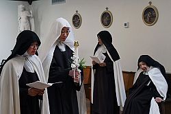Carmelite nun professes solemn vows