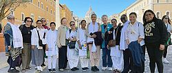 Hermana de la Santa Cruz local asiste al Jubileo en Roma