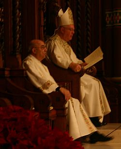 Bishop appreciates role of cathedral, rector says