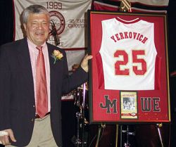 A coach loved by all is honored for 40 years