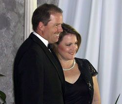 Guests dined and danced under the stars at the Gala