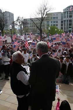 Mitin para la Unidad da voz a los derechos humanos para todos