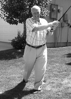 Senior is not retiring, he's beginning a new career