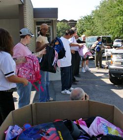 Catholic Community Services hosts 'Backpack Bonanza 2006'