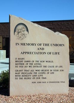 Cedar City parish marks Respect Life Month with memorial