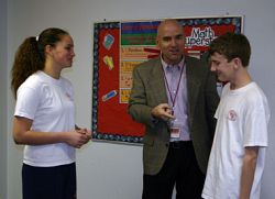 Dr. Barman balances medicine with teaching math