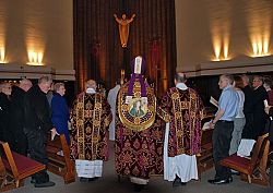 Two days of installation festivities begin with celebration of vespers and music