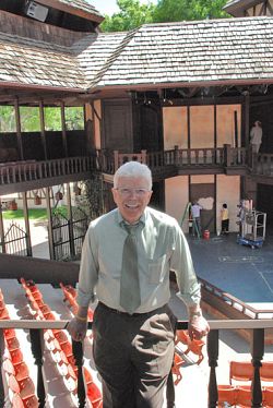  Shakespearean Festival's Fred Adams moved by honor