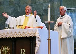 Fr. Moore and Fr. McHugh celebrate 40 and 30 years of priestly ordination