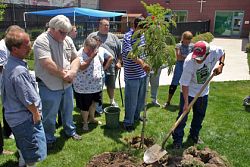 Community says good-bye to a beloved friend