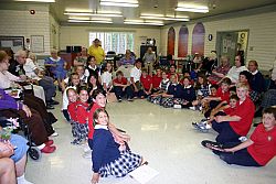 St. Vincent Catholic School adopts elderly friends