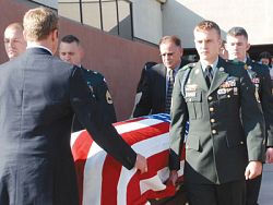SSgt Larry Rougle buried at Arlington National Cemetery
