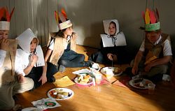 Madeleine Choir School students celebrate Thanksgiving