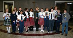 Diocesan Science Fair honors students, a teacher, a schoo