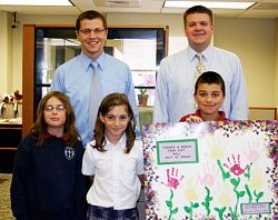 St. Olaf School thanks Wells Fargo for grant 