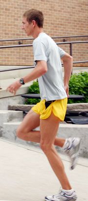 Runner leads the nation, breaks his own record