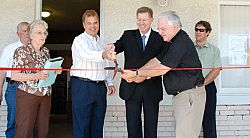  Ribbon cut for food bank