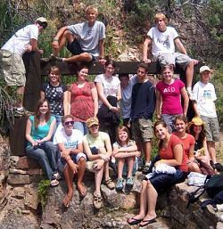 St. John the Baptist Youth Group visits Sioux Indians