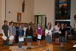 Youth learn meaning of All Souls Day at Mass