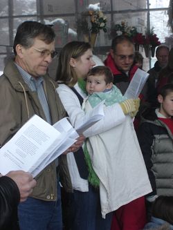 Ninguna tormenta de nieve detiene la oraci&oacute;n por los abortados