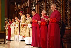 Papal honors: Four priests made monsignors, chancellor receives Pro Ecclesia medal