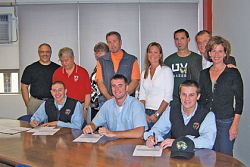 12 sign Letters of Intent, plan college careers