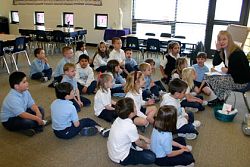 Saint Andrew Elementary students celebrate Easter