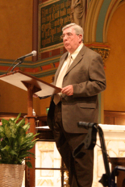 Make death your friend and live life to the fullest, says deacon