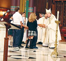 Annual Eighth Grade Mass, a beautiful occassion