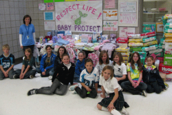 Babies, mothers benefit from Saint John student