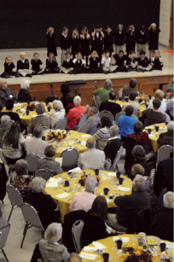 Annual Madeleine Choir School event draws grandparents from out of state