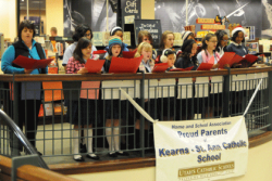 School's Christmas includes service and play