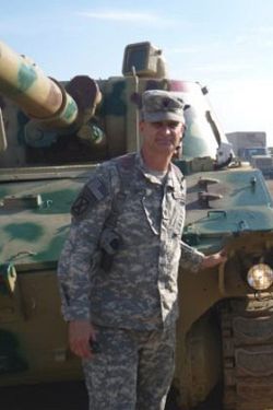 Alma mater supports career soldier