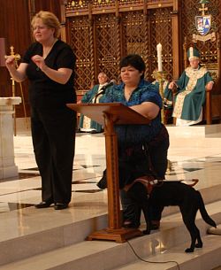Bishop welcomes people of all abilities at ?Catholics Can' Mass
