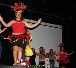 Saint Mary teen ministry hosts a Polynesian dinner