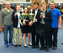 Soaring Eagle squad top debaters
