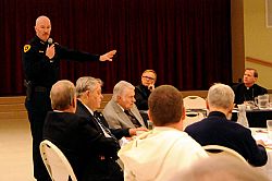 Knights honor priests and deacons