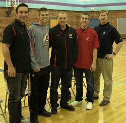 U of U players speak at Blessed Sacrament