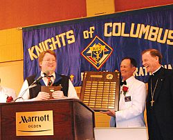 Knights celebrate with annual awards banquet