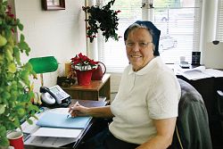 Sister serves students, the poor and the diocese