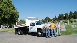 Donation improves Mount Calvary Catholic Cemetery