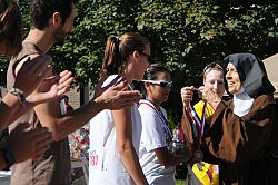 Saint John the Baptist parishioner gives new meaning to Carmelite Fair's 'Run for the Nuns'