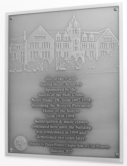 Sons of the Utah Pioneers honor Sacred Heart Academy