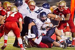 Soaring Eagle wins Region 10 football title vs. Bulldogs